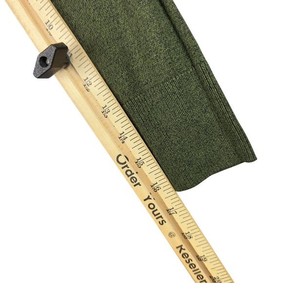 Worthington Knit Sweater Mens M Green Long Sleeve Crew Neck Acrylic Rayon - Picture 10 of 10